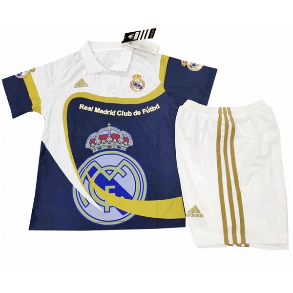 Camiseta Real Madrid Especial Niños 2019-20 Blanco Azul
